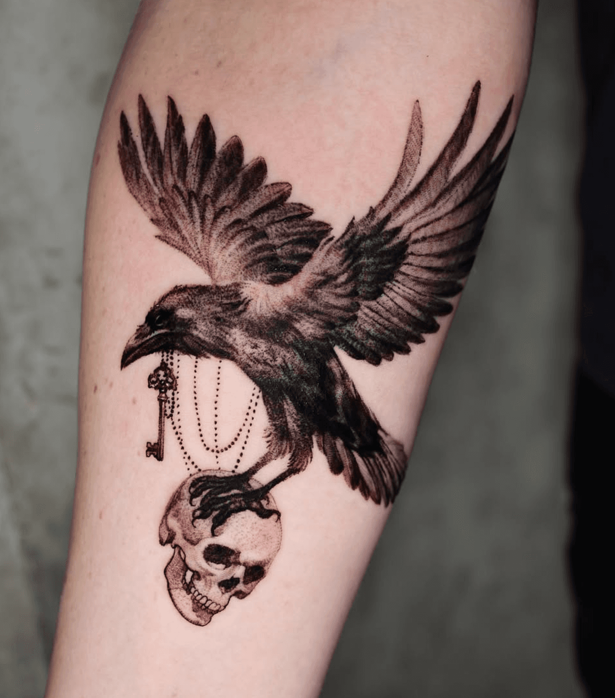 Raven and Skull