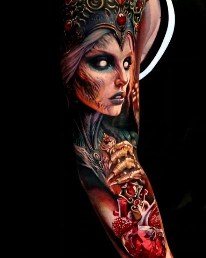 Dark Queen and Bleeding Heart