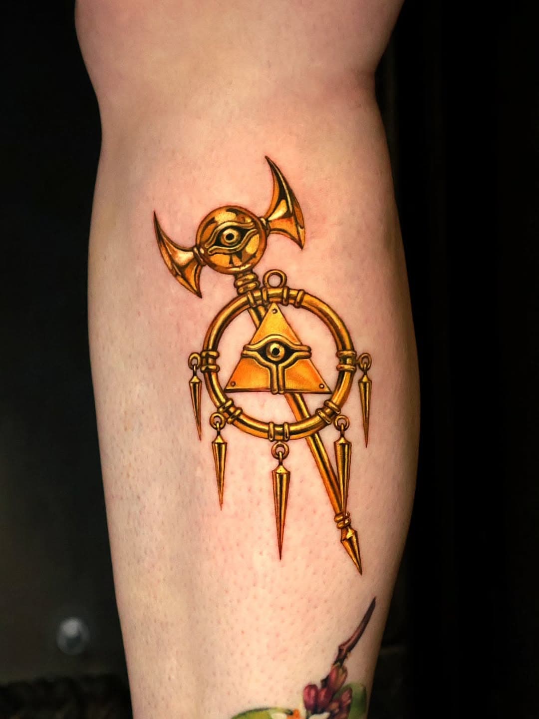 Golden Magical Amulet