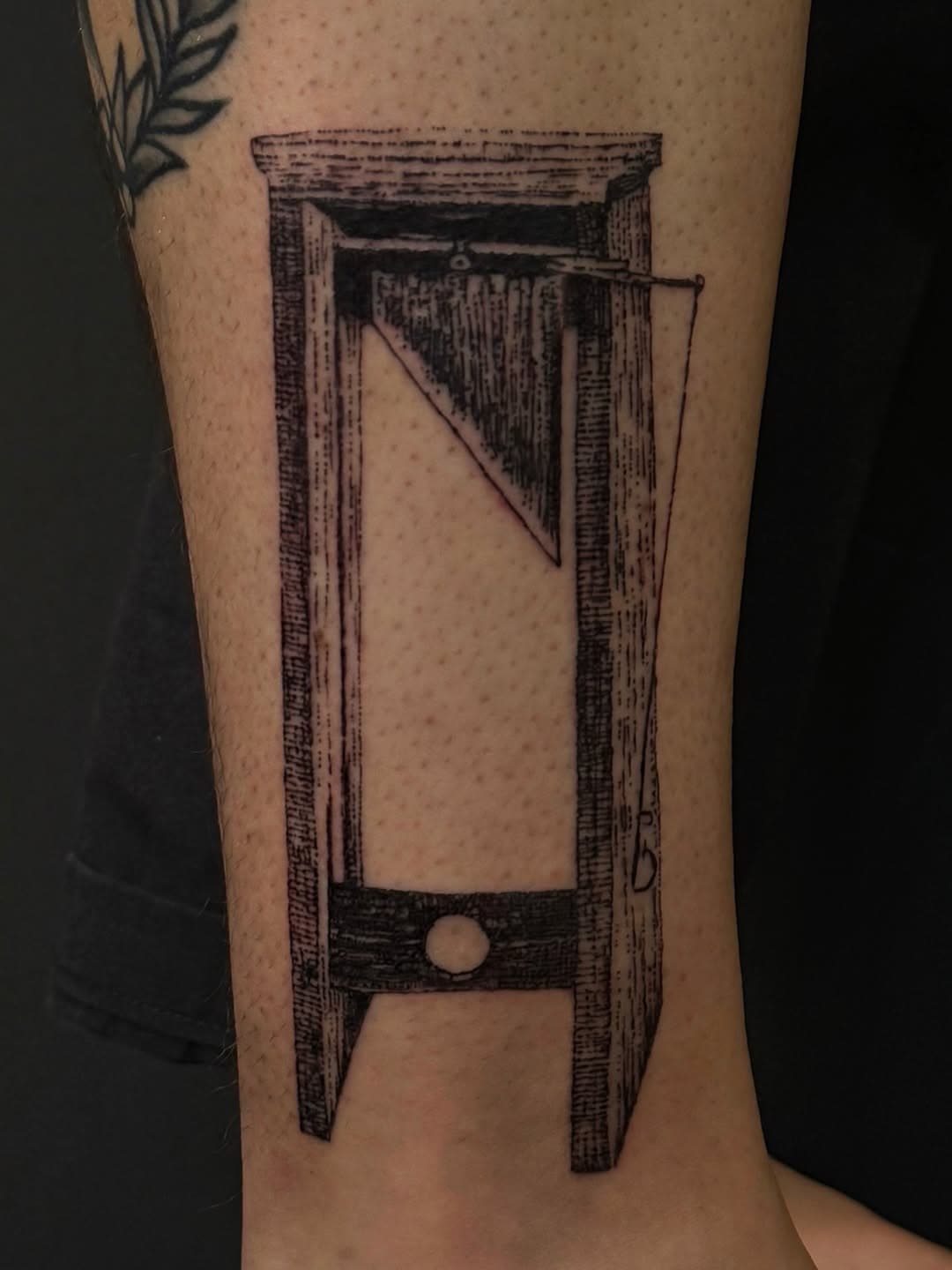 Guillotine apparatus