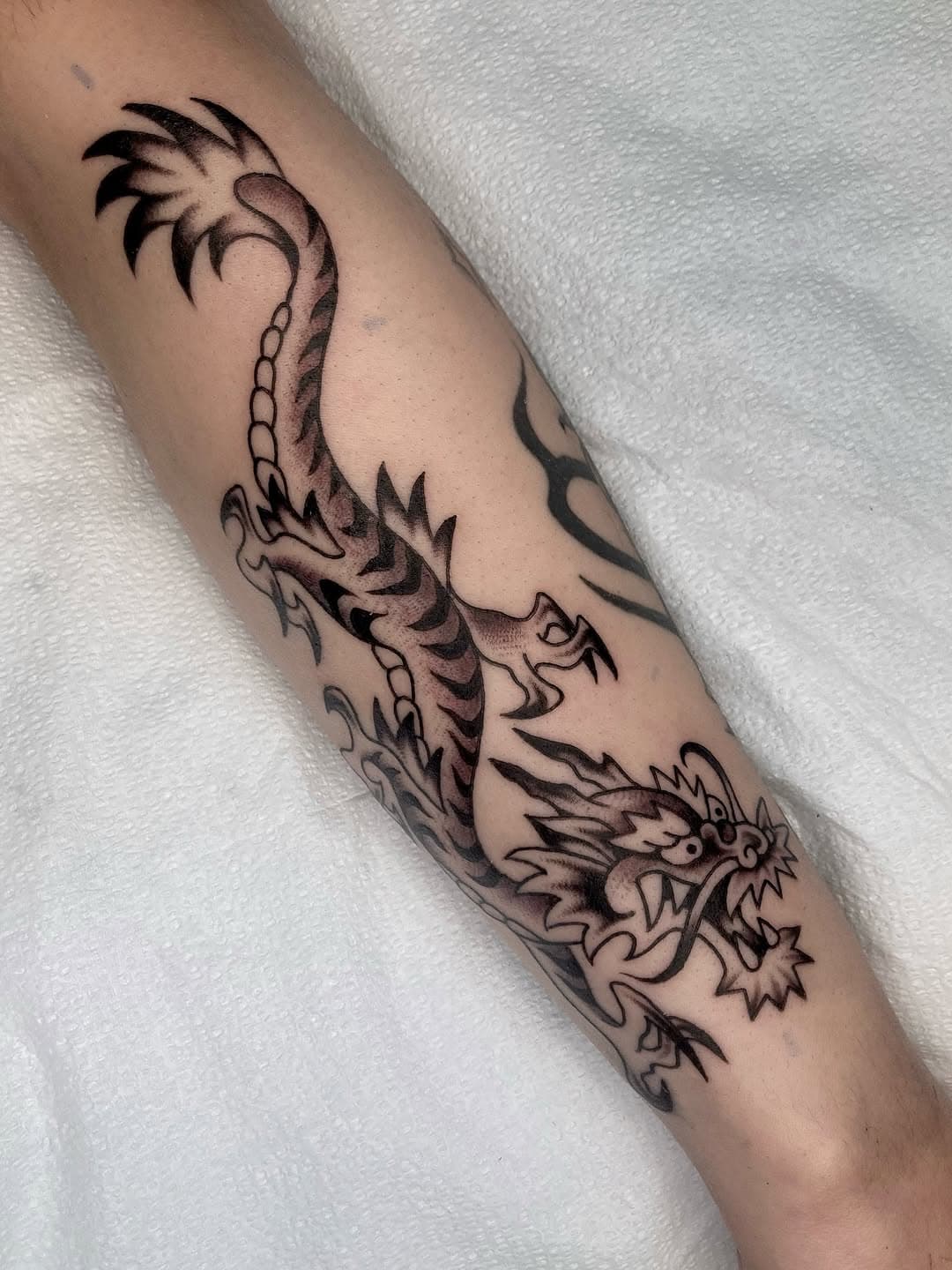 Eastern Dragon on Arm