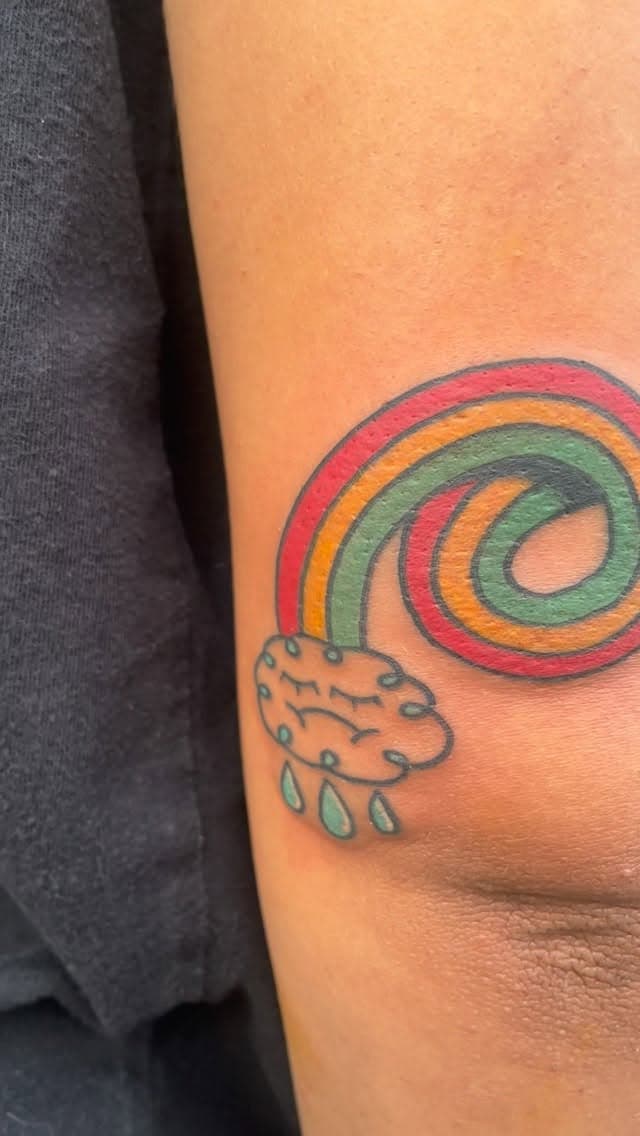 Colorful Rainbow Cloud