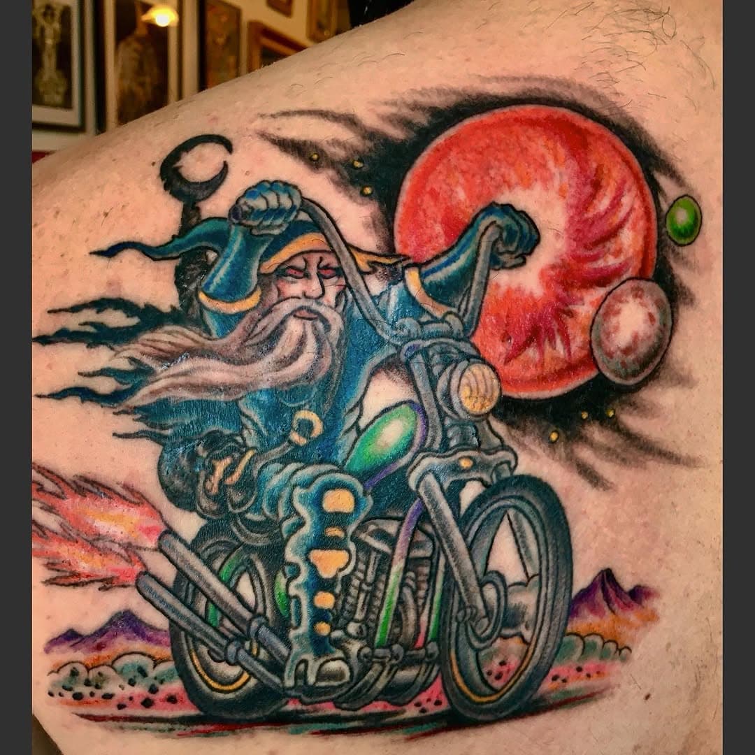 Cosmic Biker Wizard