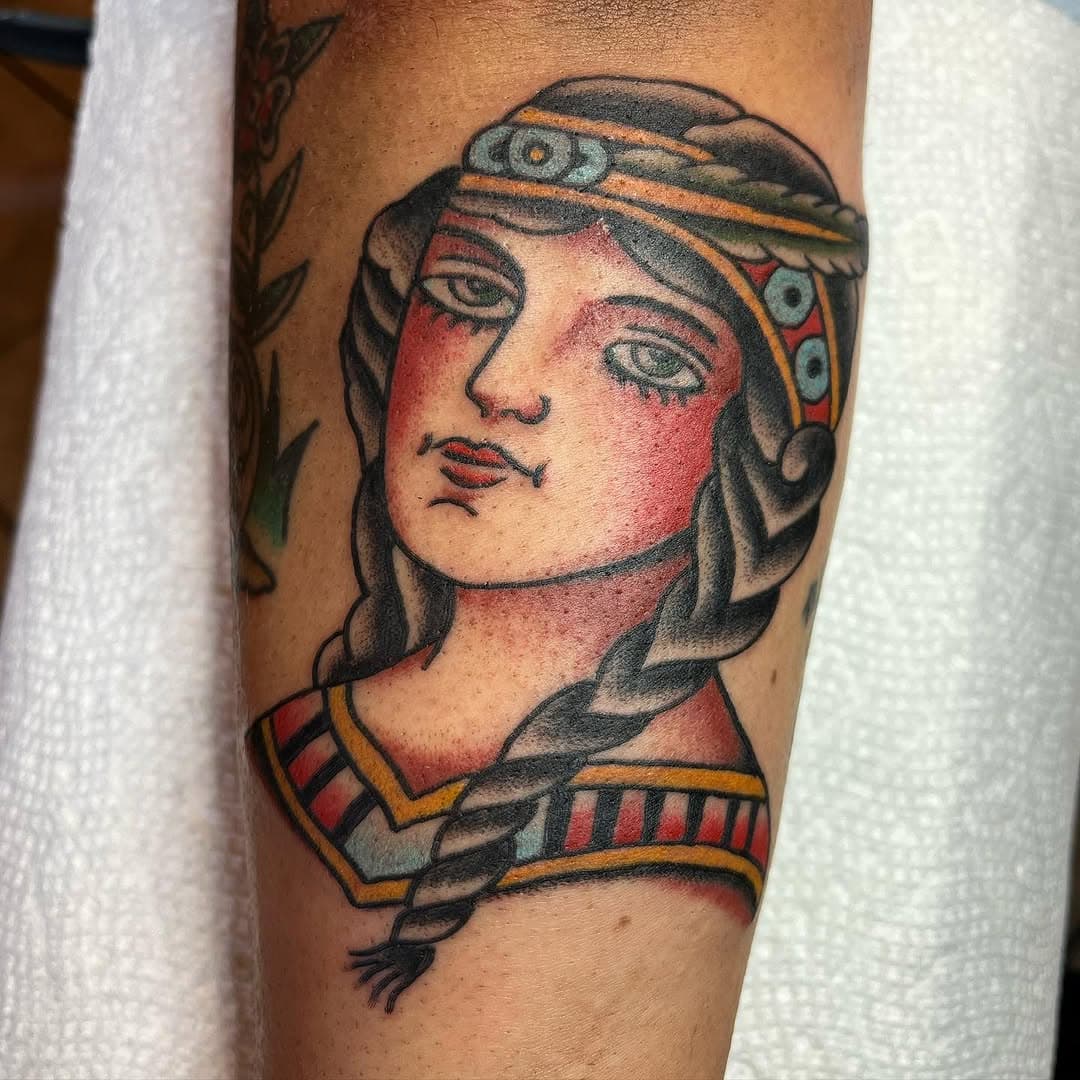 Traditional Woman Portrait