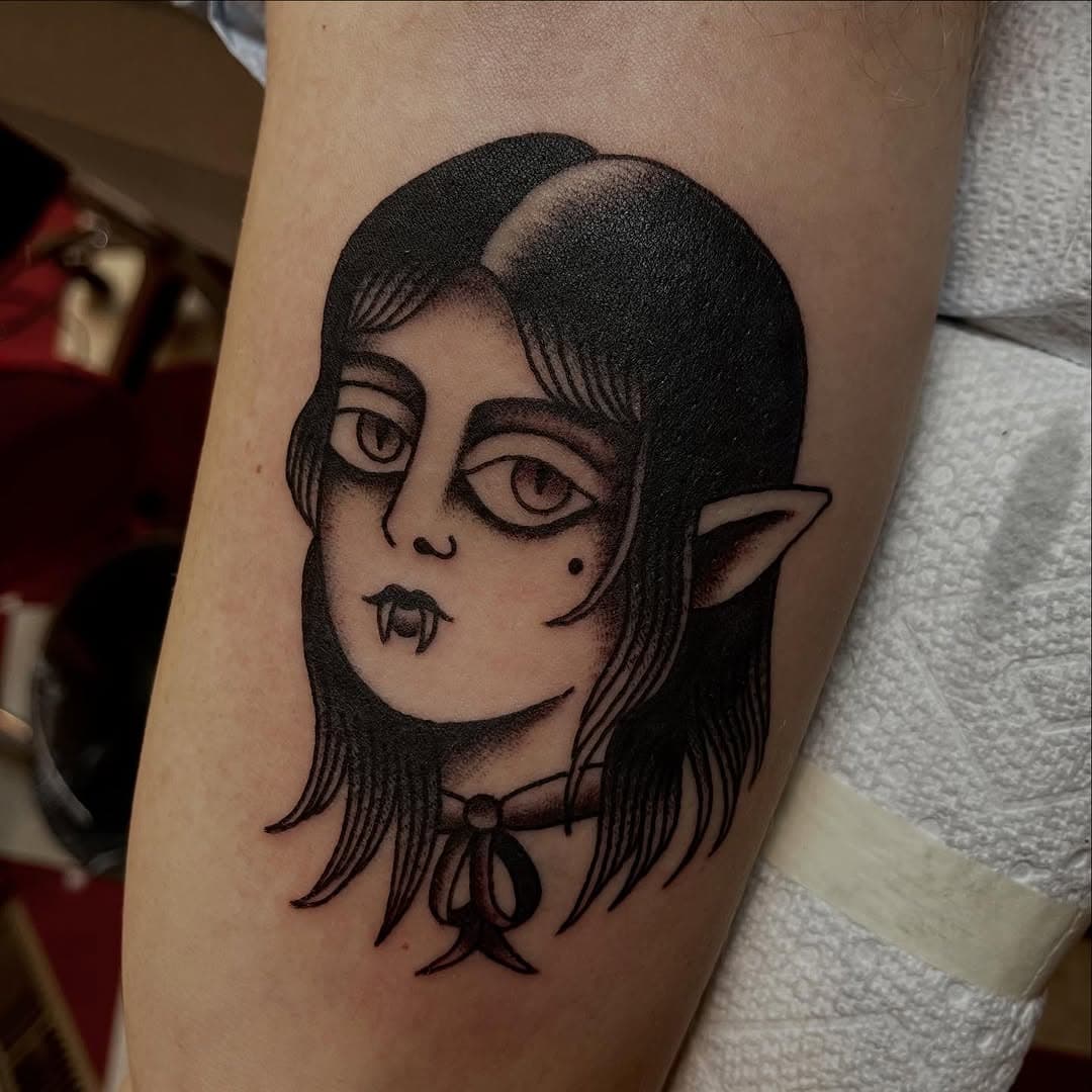 Gothic Vampire Woman