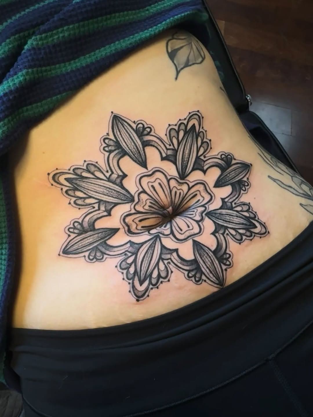 Ornate floral medallion