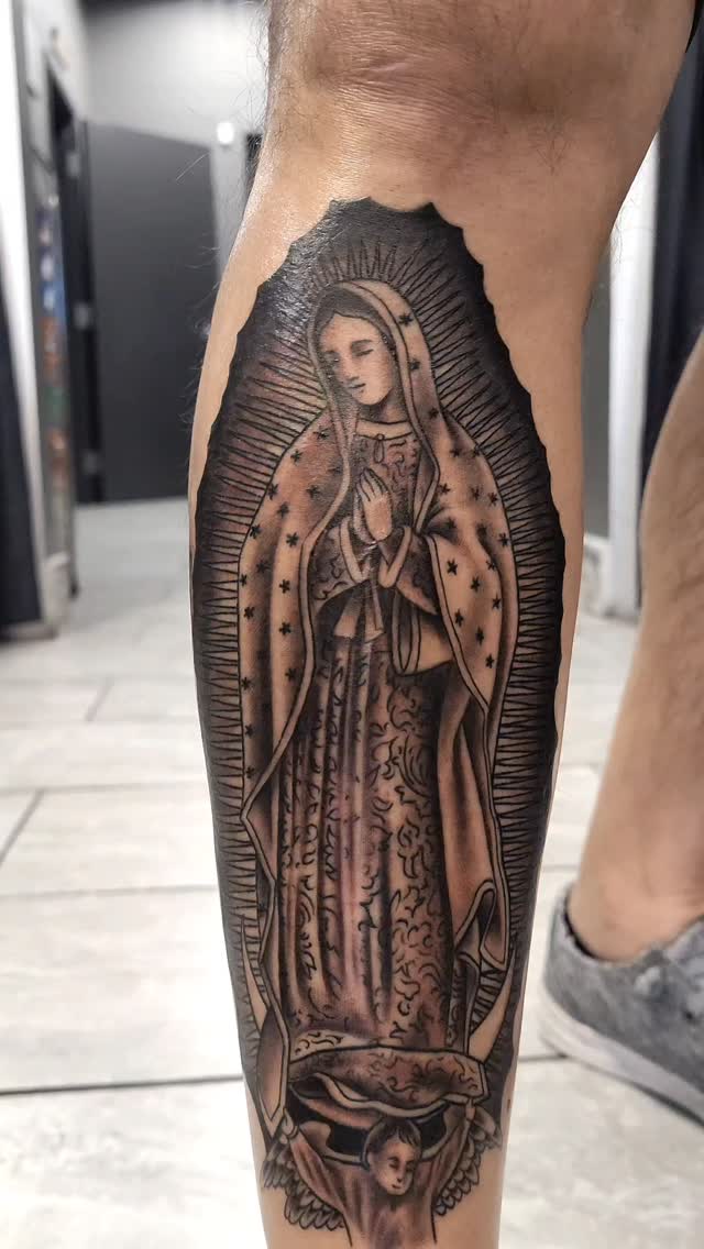 Guadalupe sacred figure