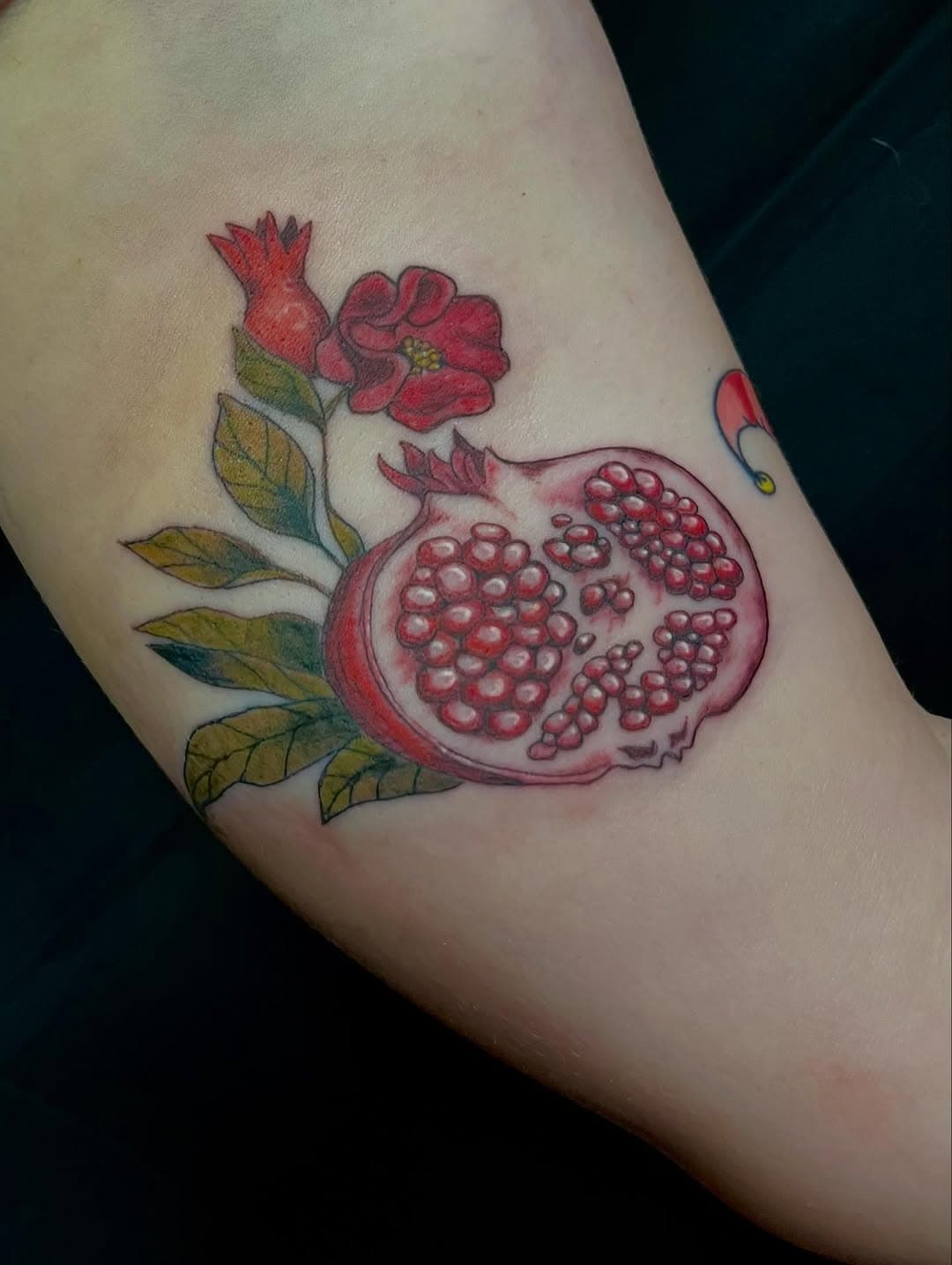 Vibrant Pomegranate Fruit