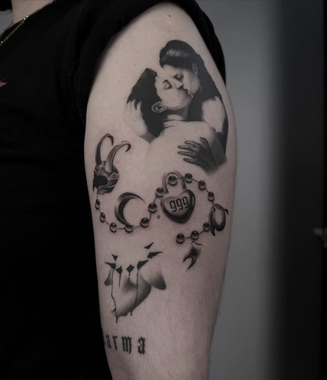 Figurative and Symbolic Arm Piece