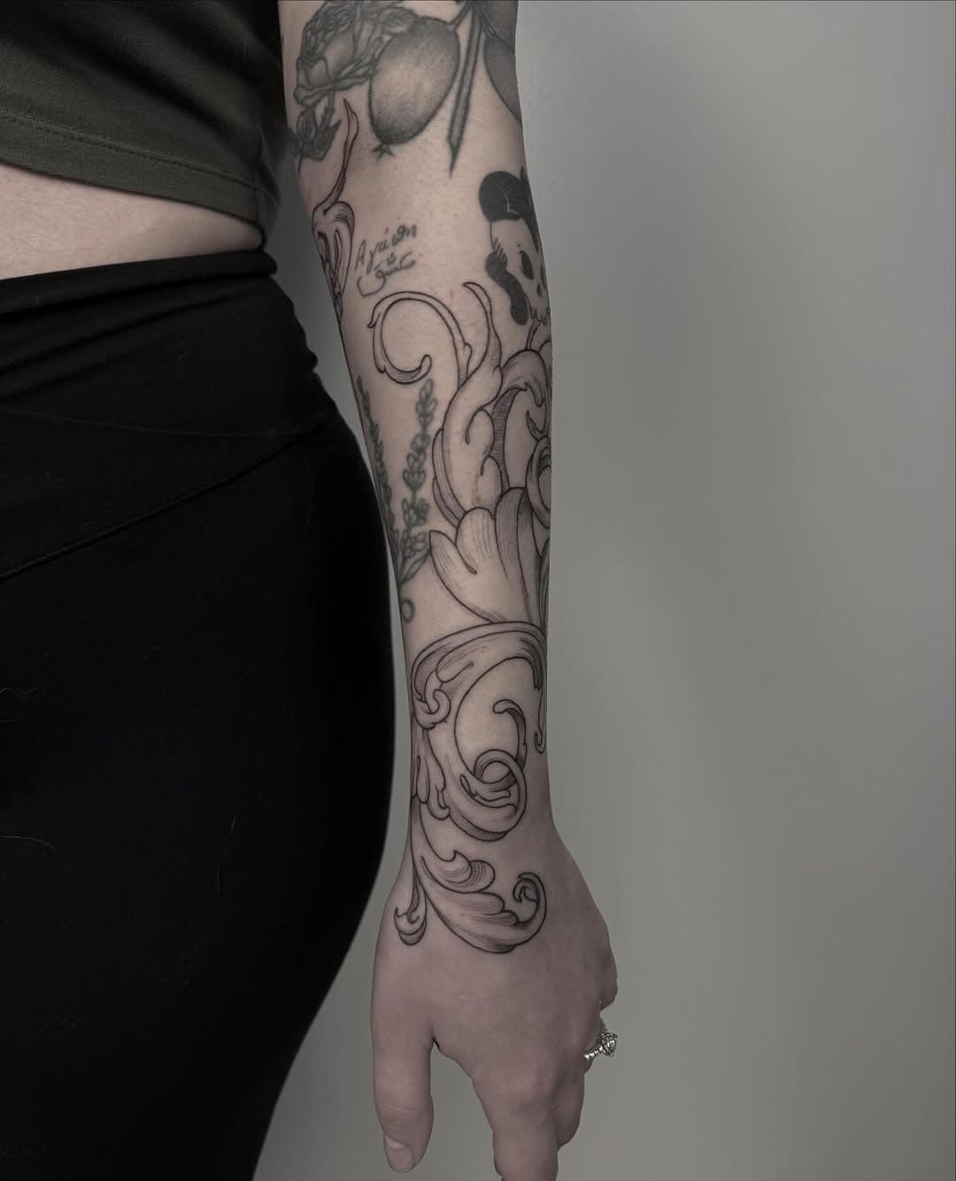 Floral and Ornamental Arm Sleeve