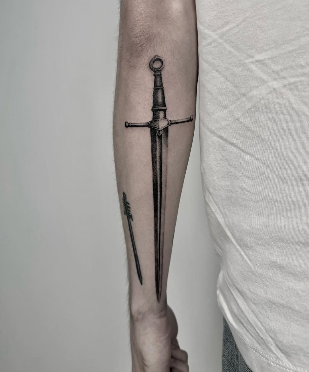 Broadsword and arrow