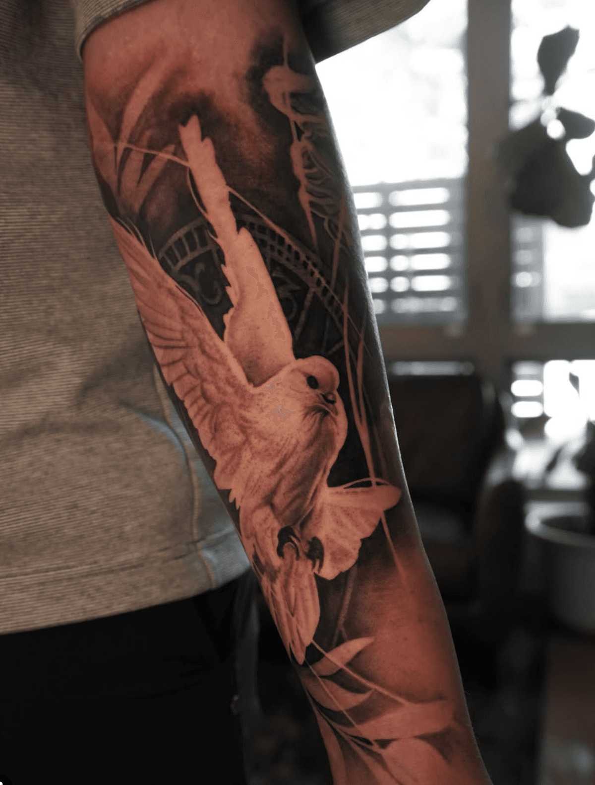 Soaring Dove Forearm