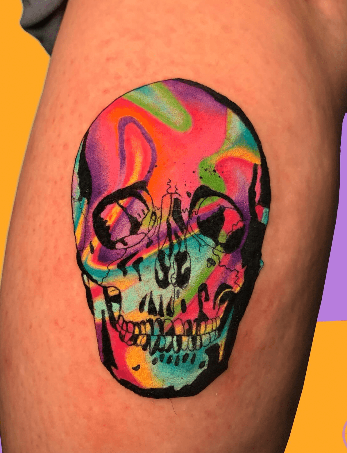 Colorful Skull