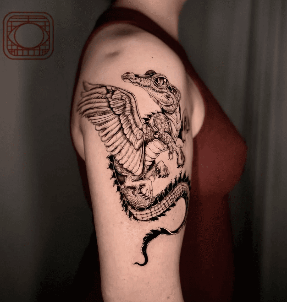 Winged Reptilian Creature