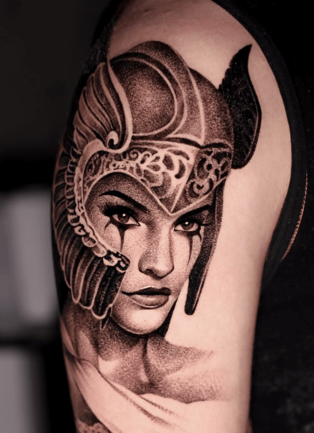 Warrior with Helm