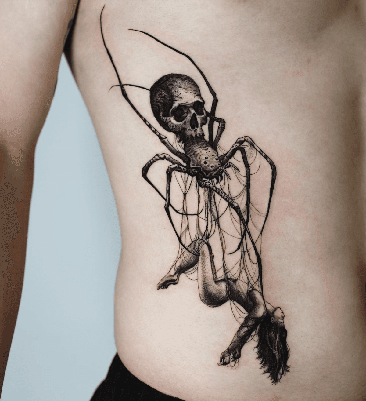 Skull and Spider