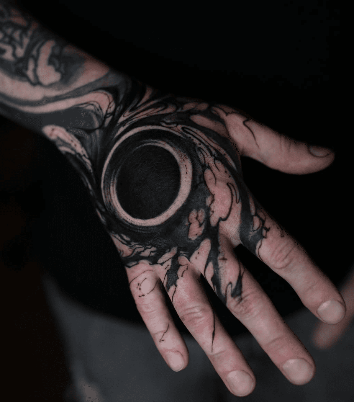 Abstract Black Void