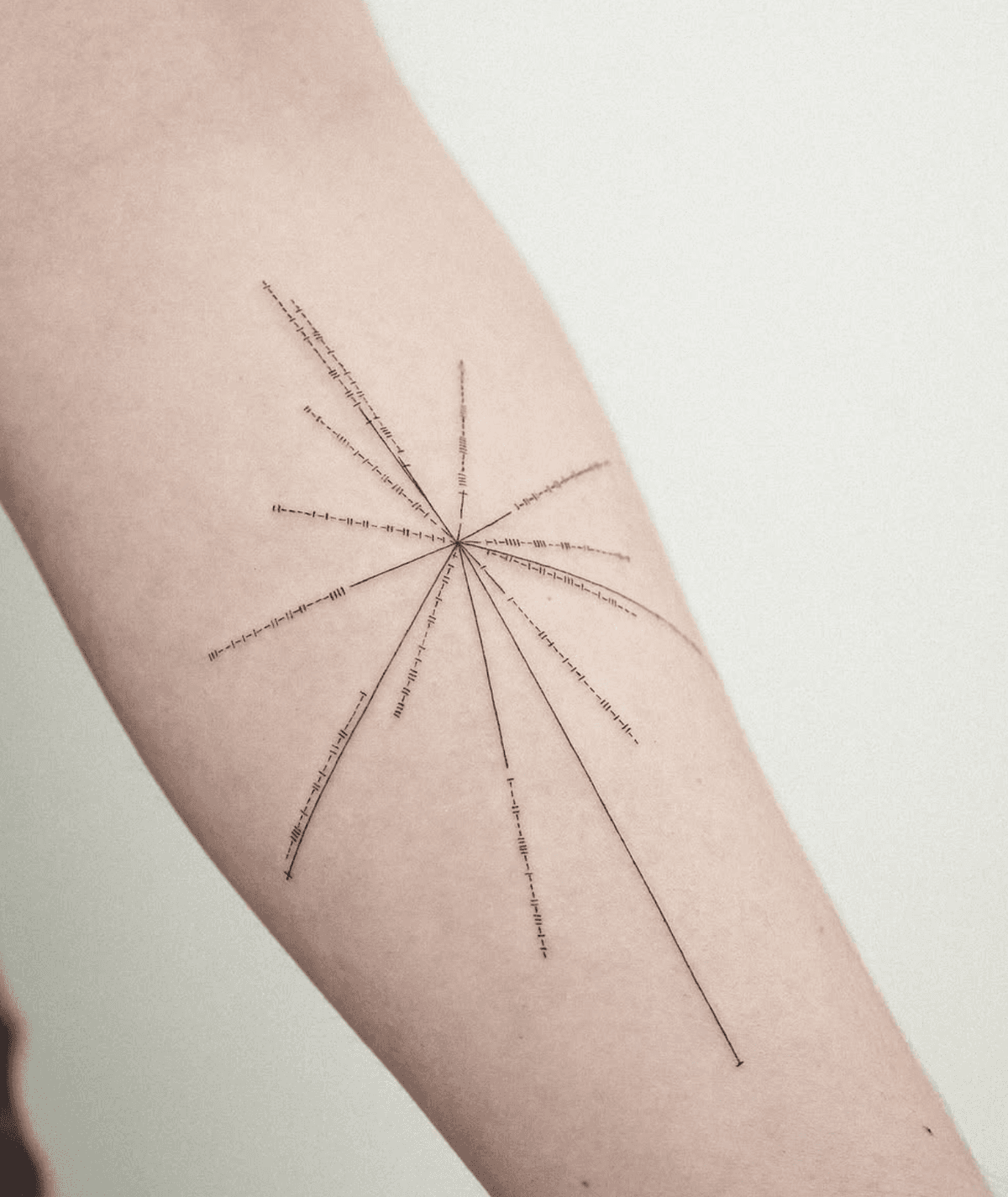 Radiating Lines