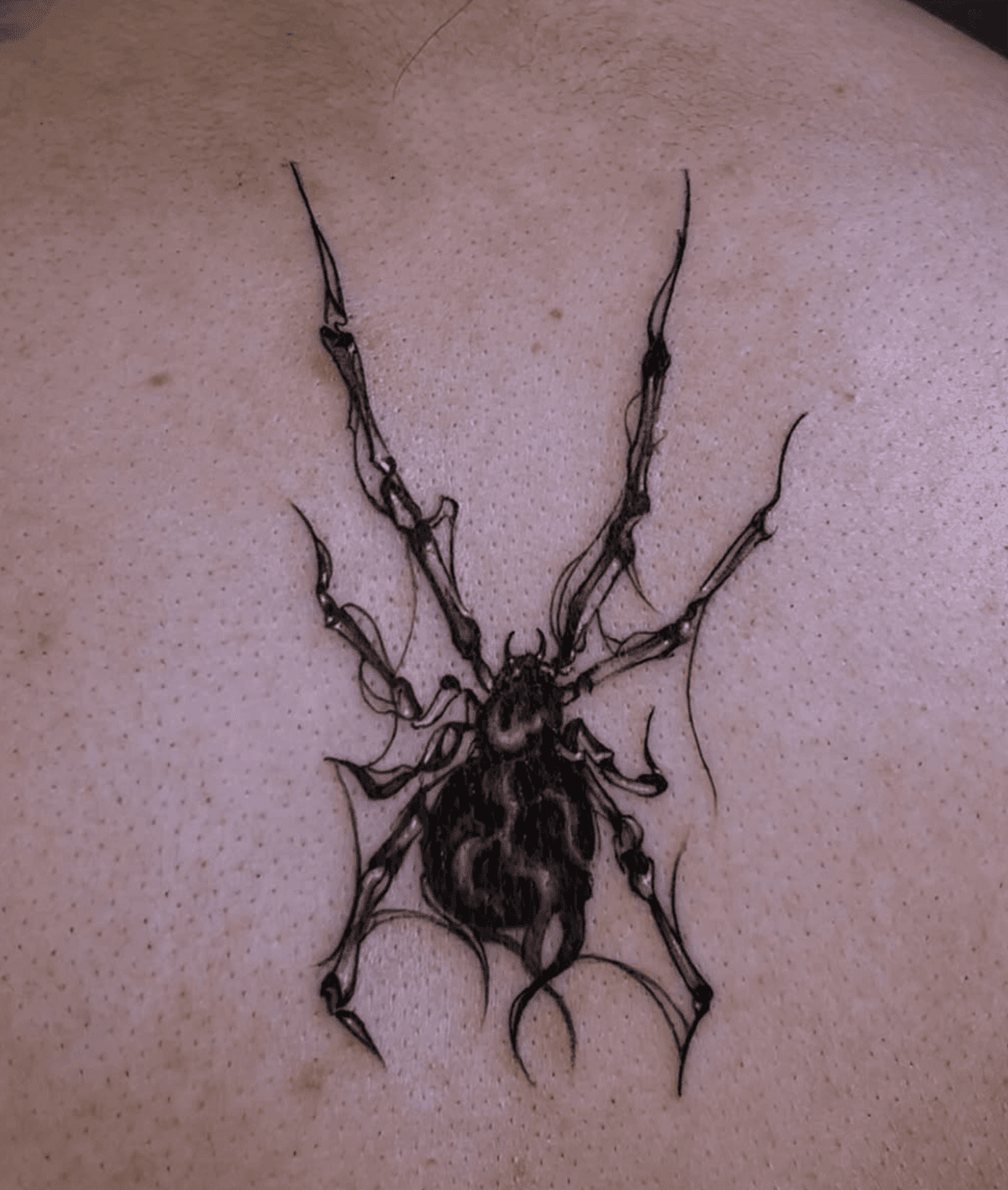 Gothic Black Spider