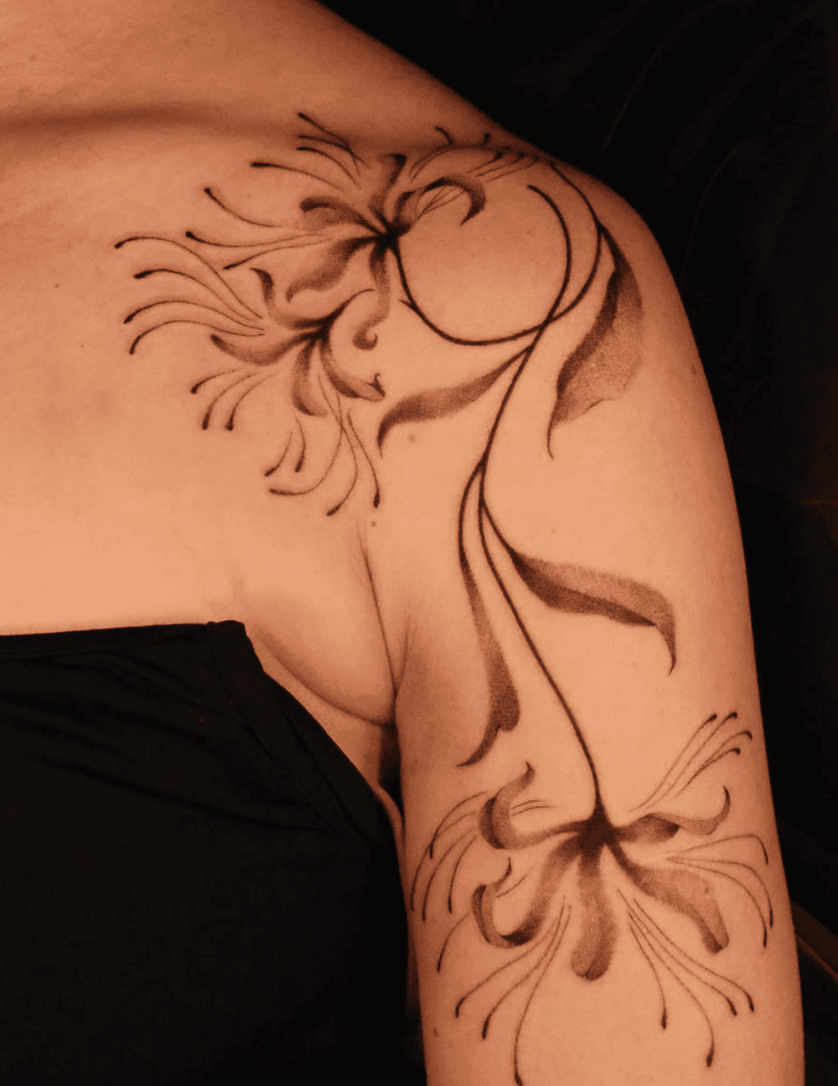 Flowing Floral Design