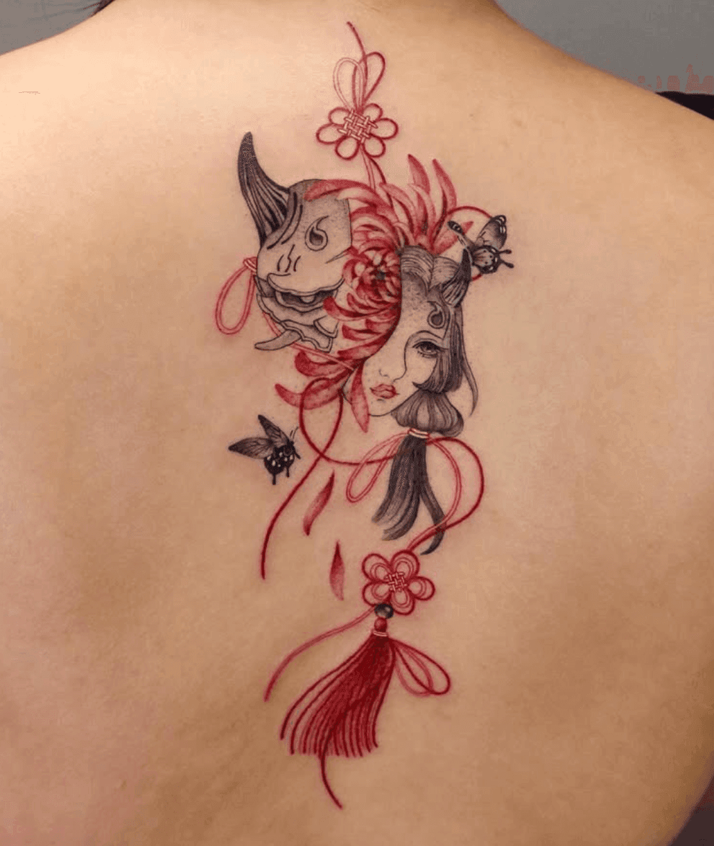 Spirit Mask and Tassel