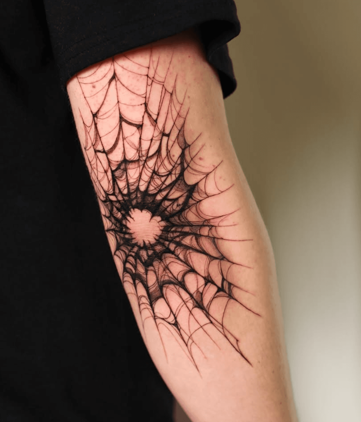 Intricate Spiderweb Pattern