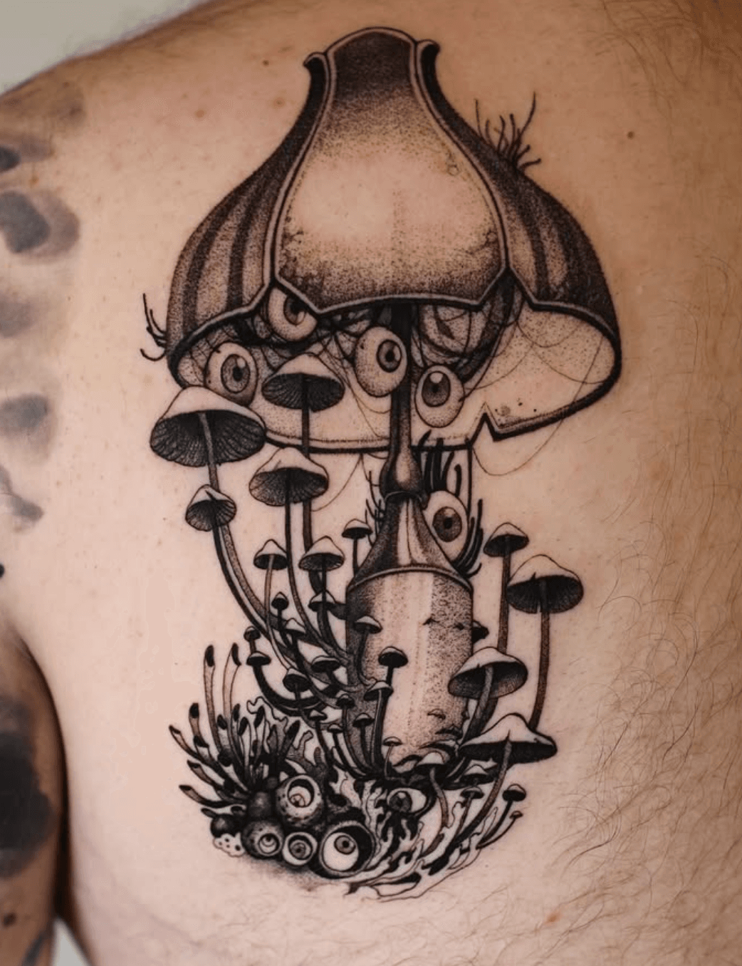 Mushroom and Lamp Fusion