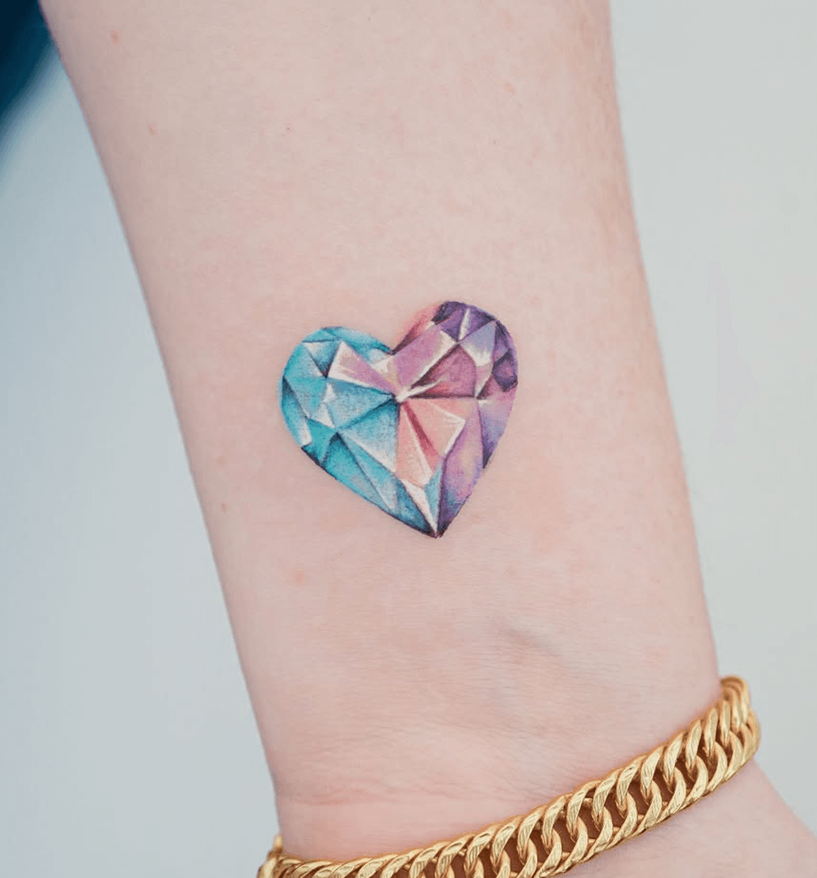 Colorful Heart Gem