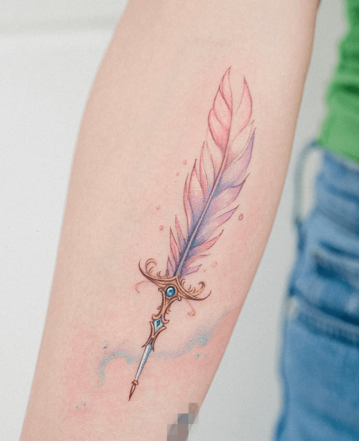 Elegant Feather and Quill