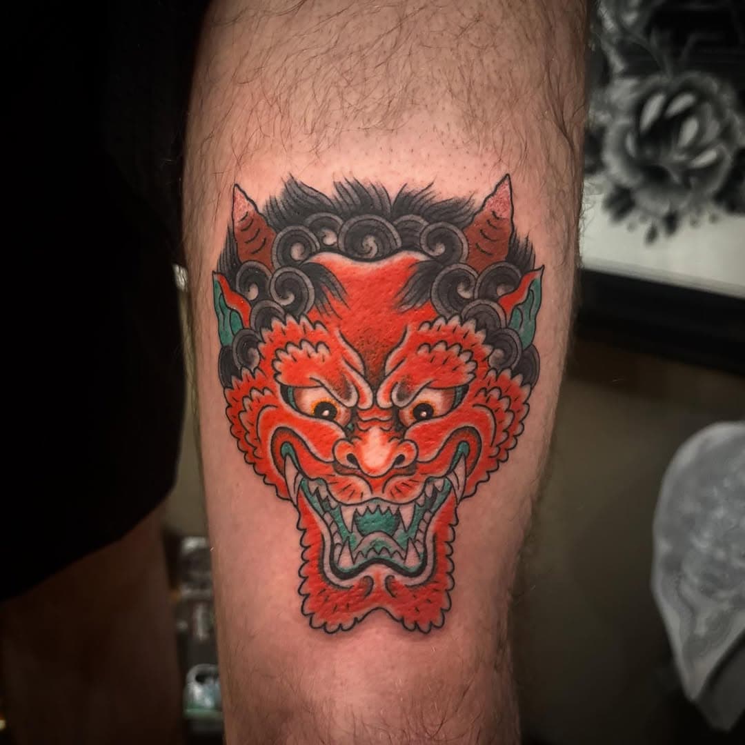 Red Oni Face