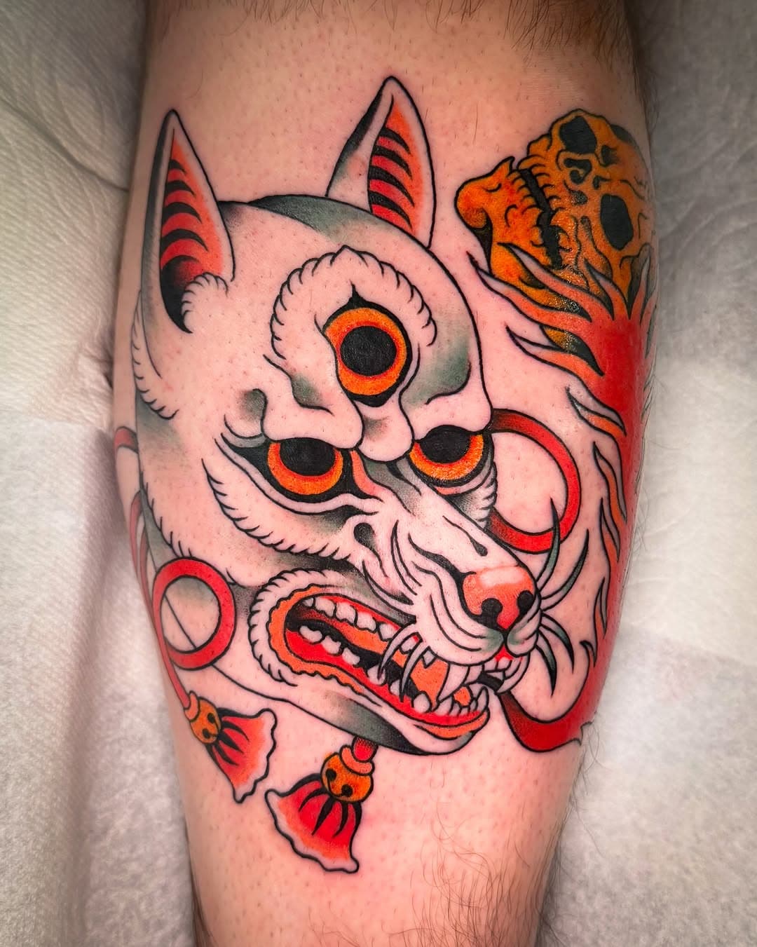 Demonic Fox and Skull