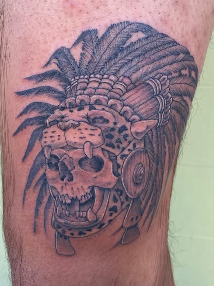 Jaguar Skull Headdress