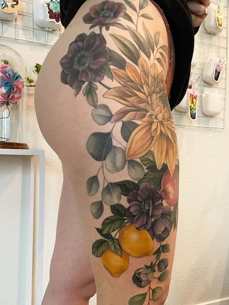 Vibrant Botanical Arrangement