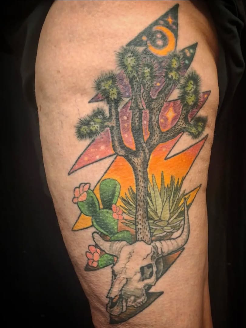 Southwestern Desert Scene