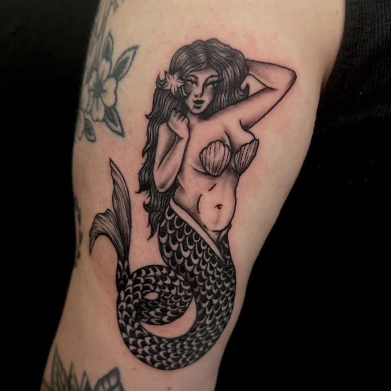 Mystical Mermaid Figure