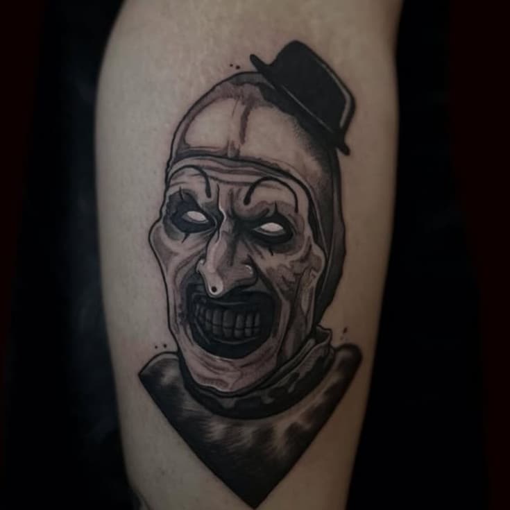 Horror Clown Portrait