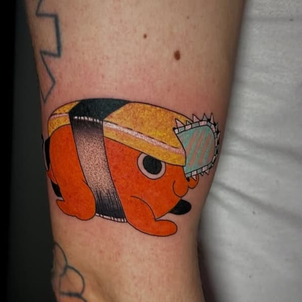 Chainsaw Dog Sushi Character