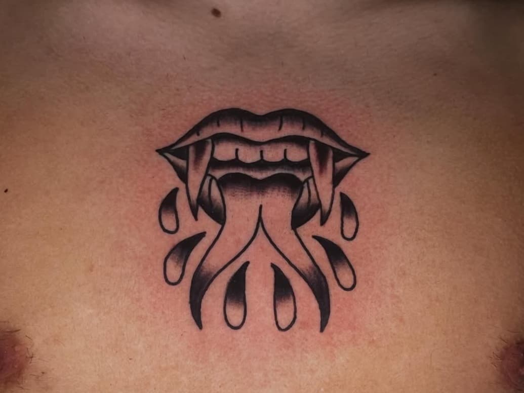 Fanged Lips and Dripping Forms