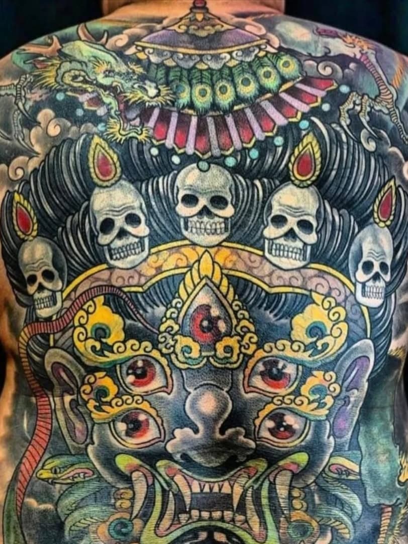 Fierce Deity Back Piece