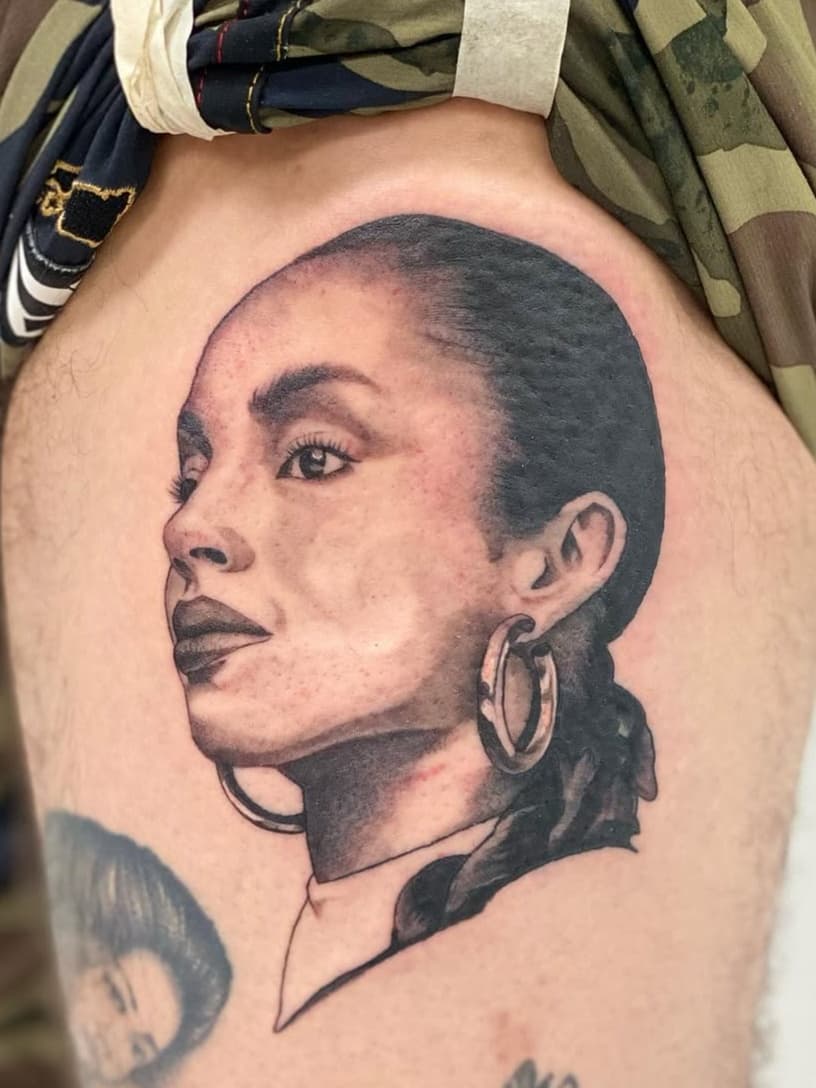 Sade Adu Portrait